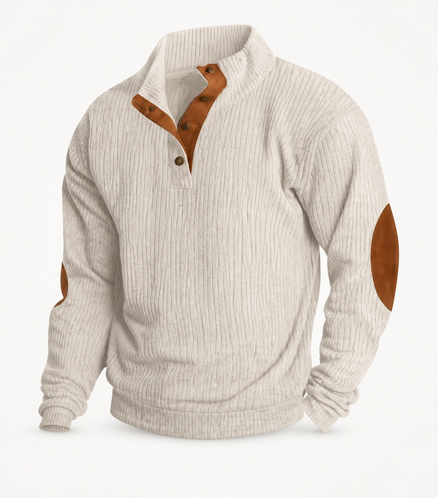 Men's Quarter-Zip Pullover - Style 005