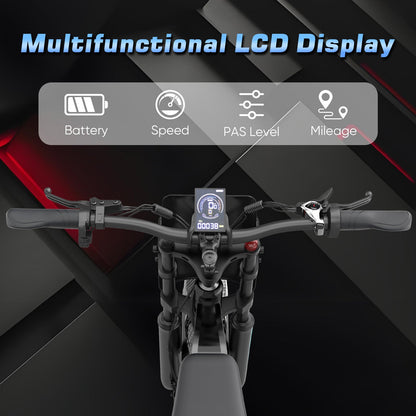 R700 Trail 30 handlebar controls detail