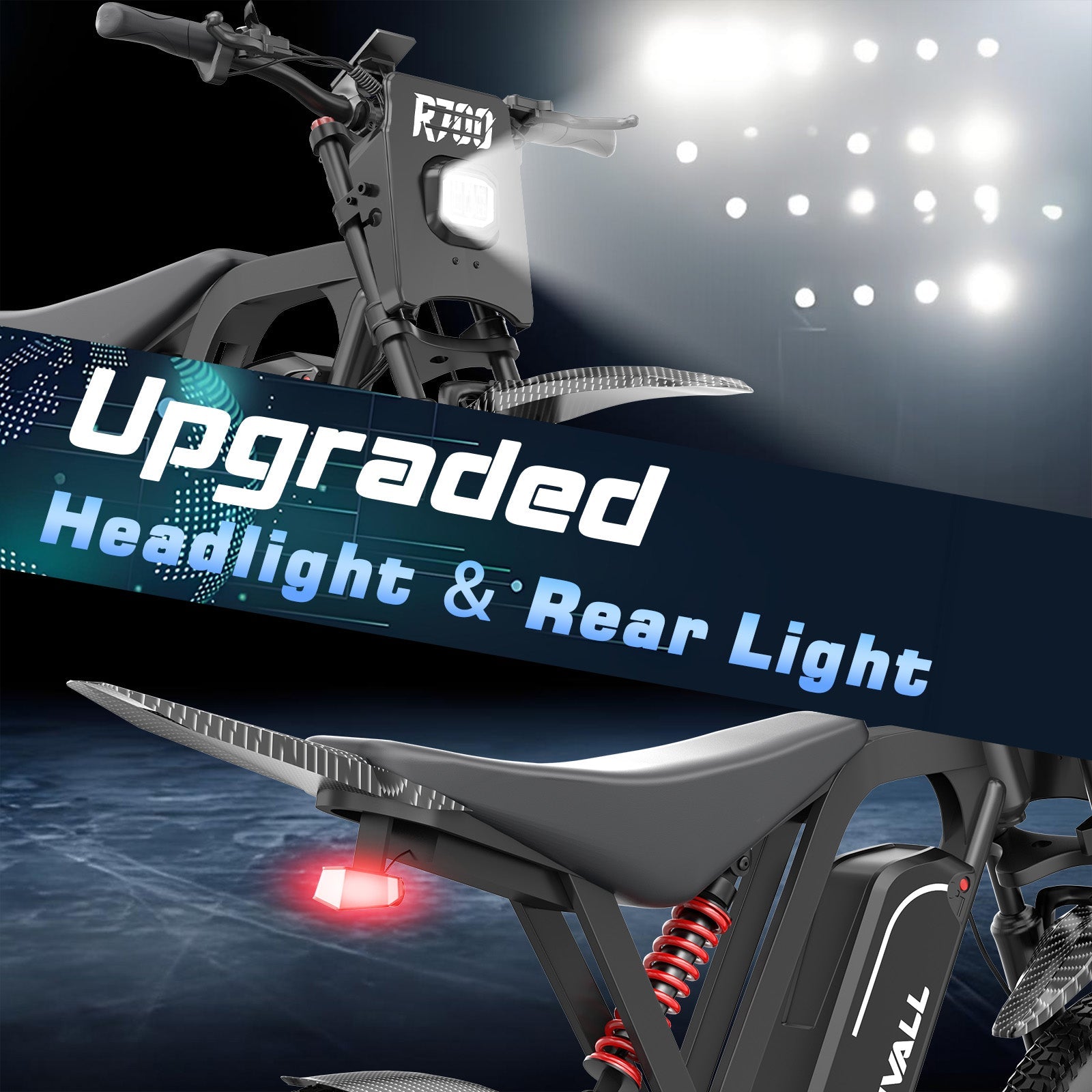 R700 Trail 30 lighting detail