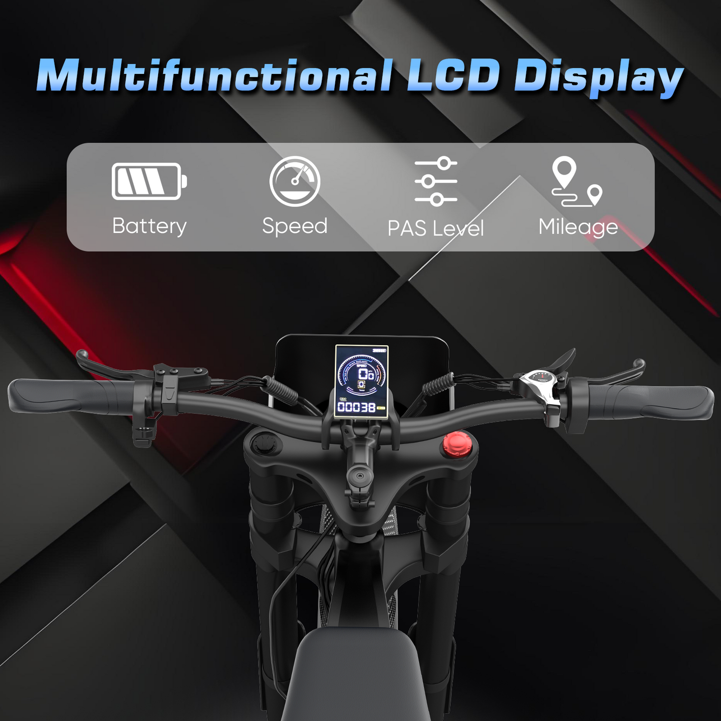 R700-PRO Performance handlebar controls detail