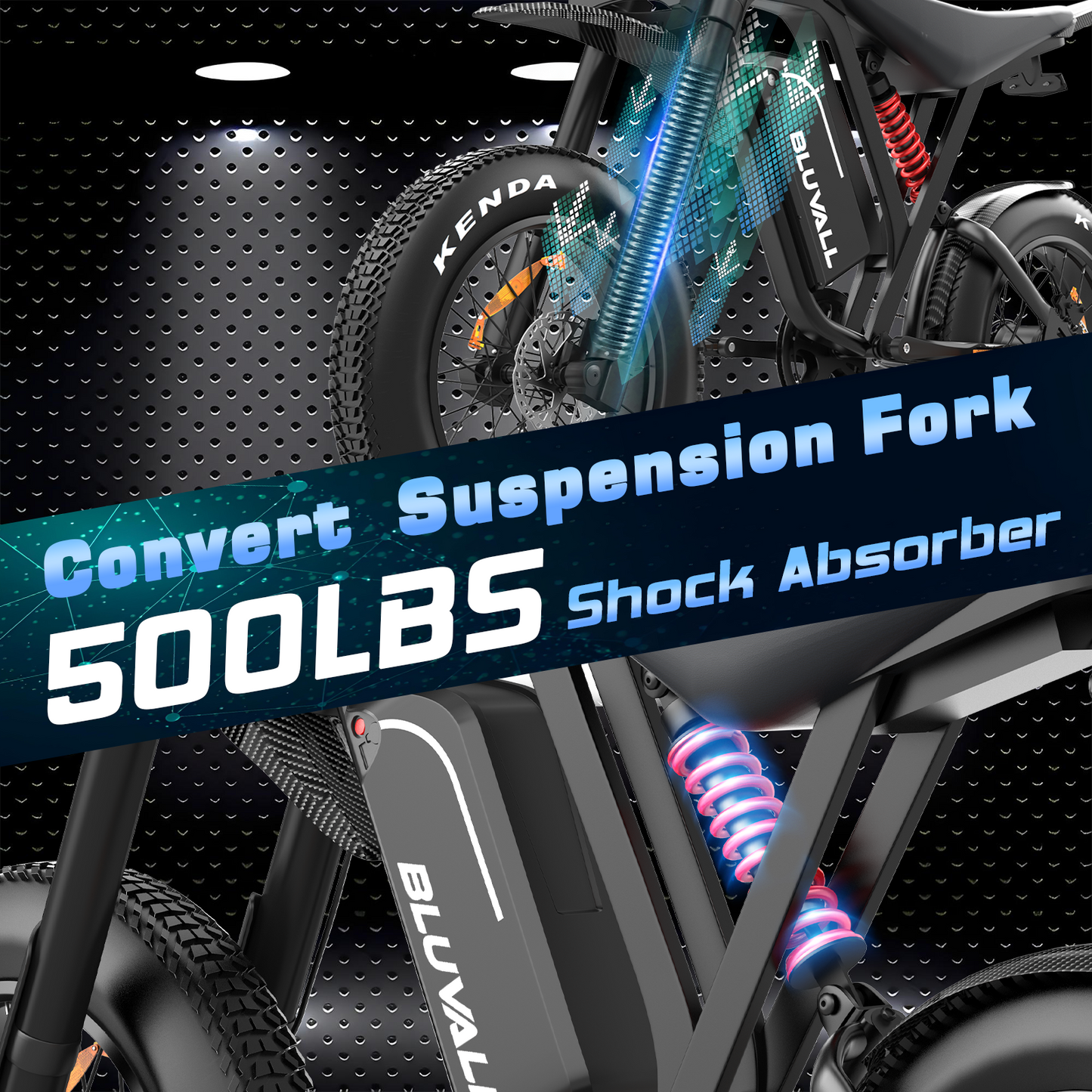 R700-PRO Performance suspension detail