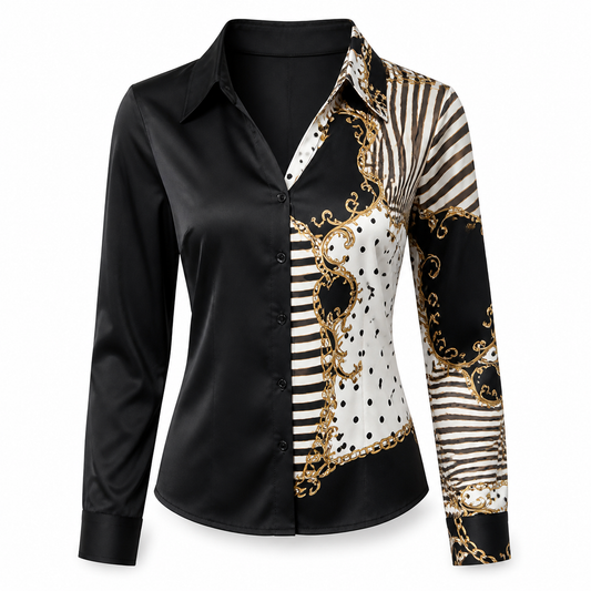 Clean studio catalogue image of Women's Blouse - Style 002, JSK-WBL-002