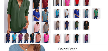 Women's Blouse - Style 004