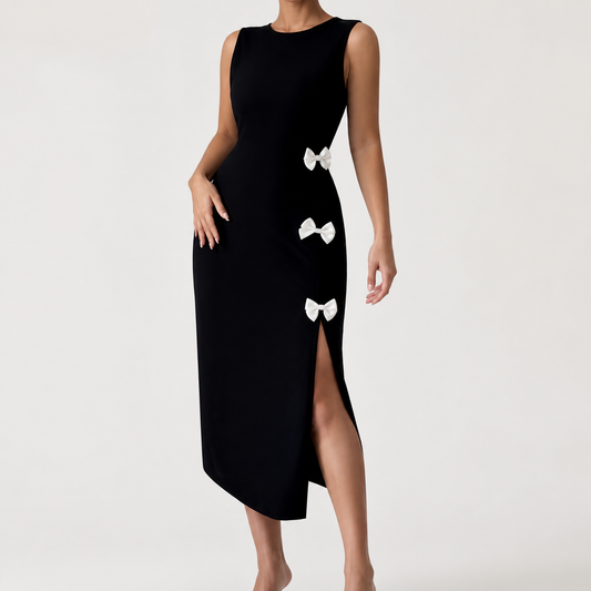 Clean studio catalogue image of Women's Sleeveless Maxi Dress - Style 007, JSK-WDR-007