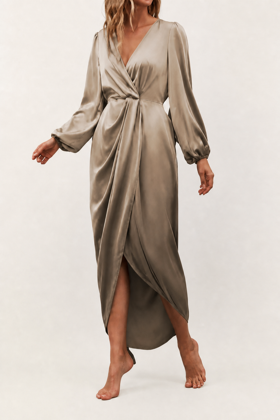 Women's Wrap Dress - Style 010
