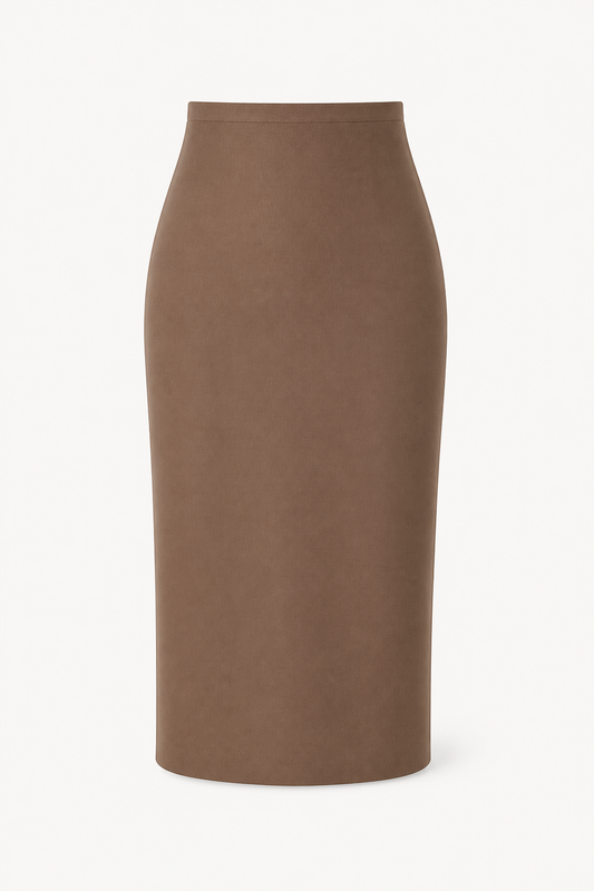 Clean studio catalogue image of Women's Pencil Skirt - Style 002, JSK-WSK-002
