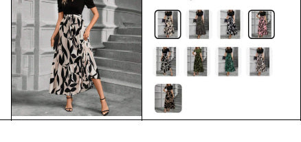 Women's Maxi Skirt - Style 004