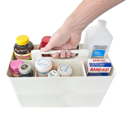 Enjoy Organizer 2-Pack Divided Storage Caddies