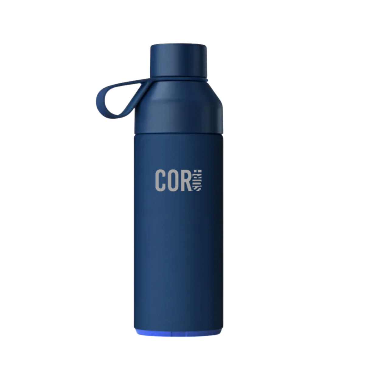 Blue Ocean Bottle with cap and carry loop; select the required capacity.