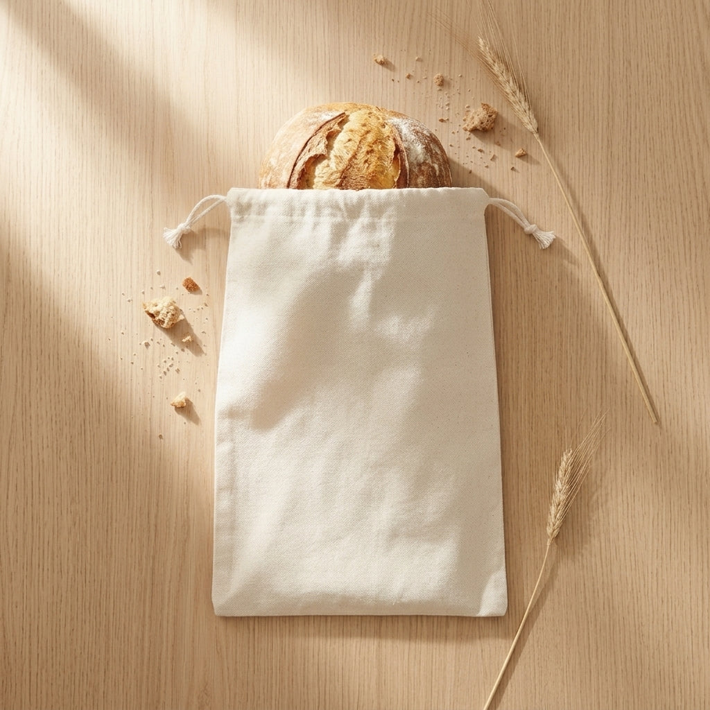 Linen Bread Bags — Set of 2