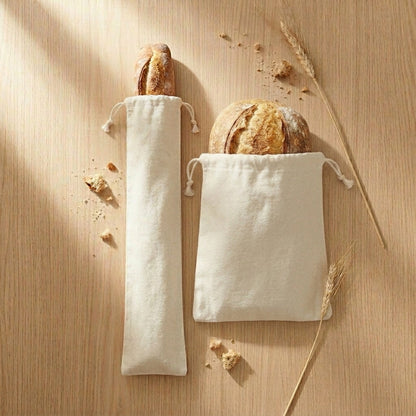 Linen Bread Bags — Set of 2