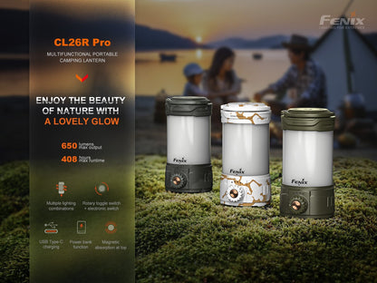 Fenix CL26R Pro Rechargeable Camping Lantern