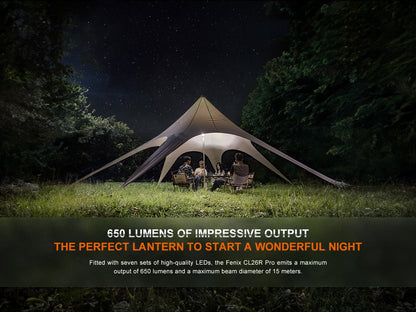 Fenix CL26R Pro Rechargeable Camping Lantern